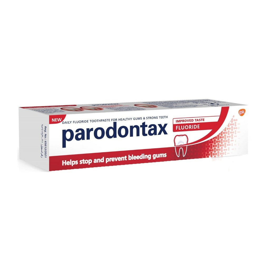 Parodontax Fluoride Toothpaste Gums & Strong Teeth Toothpaste – 100ml ...