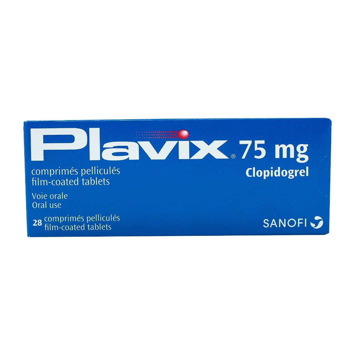 Plavix 75 mg - 28 Tablets - Bloom Pharmacy