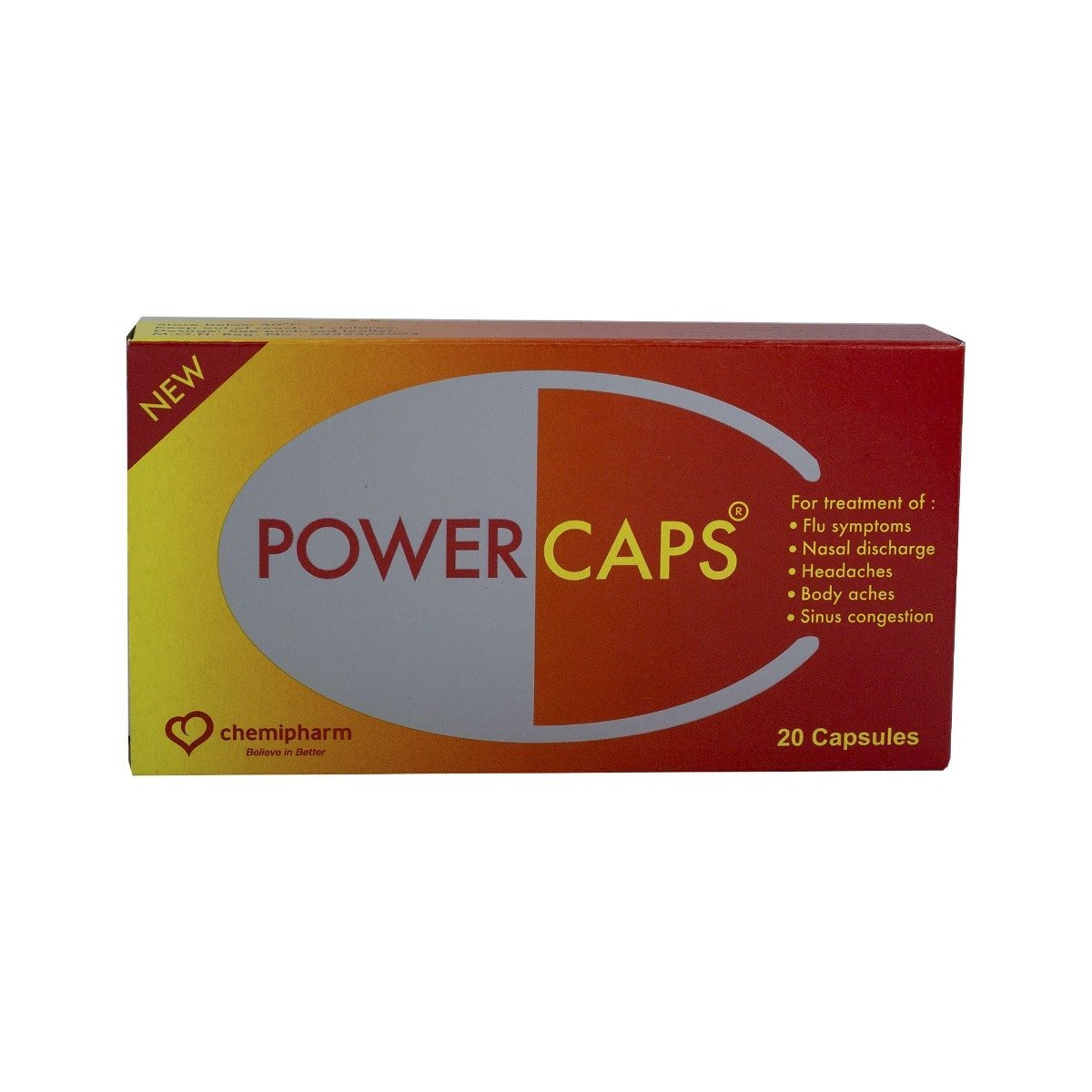 Powercaps - 20 Capsules - Bloom Pharmacy