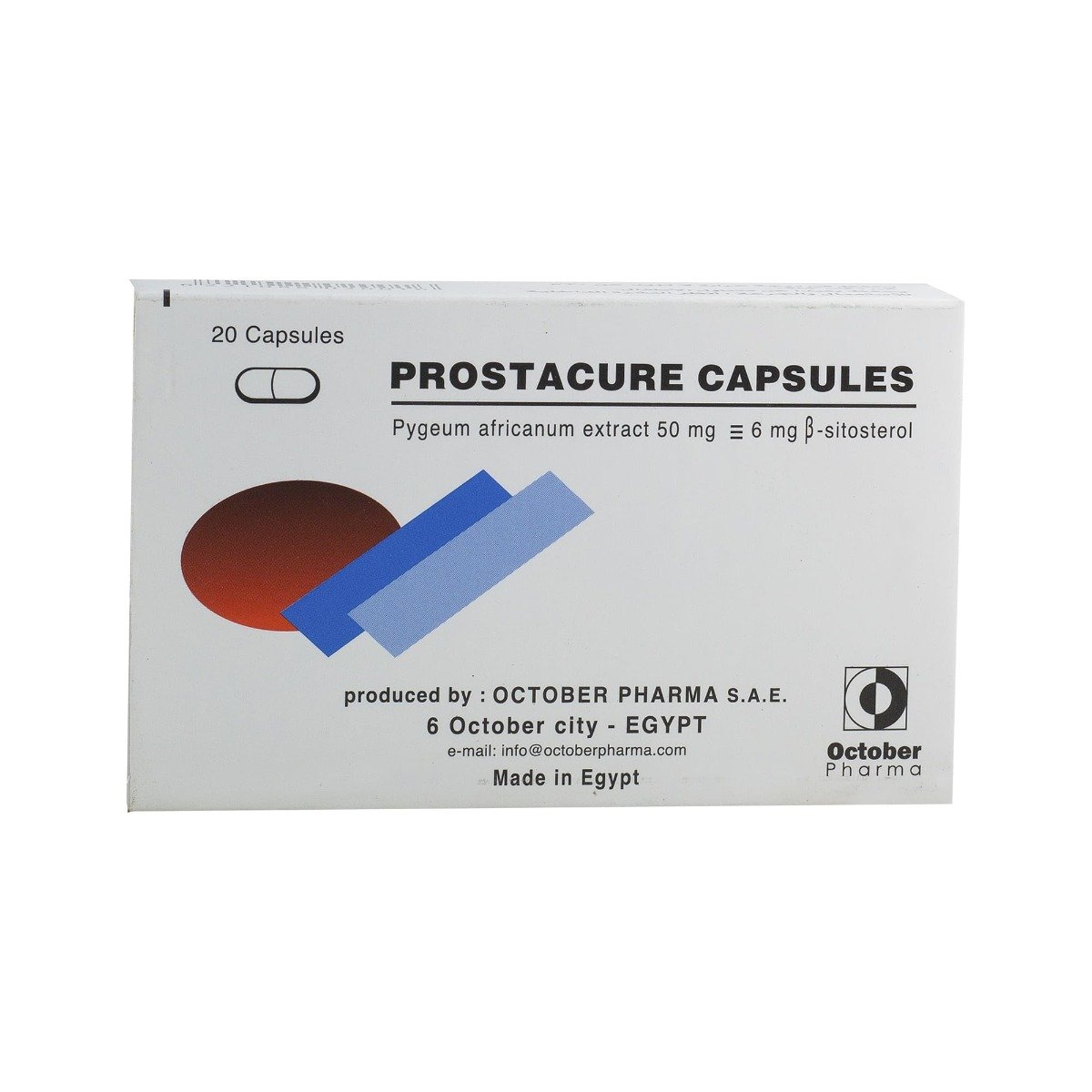 Prostacure 50 mg - 20 Capsules - Bloom Pharmacy