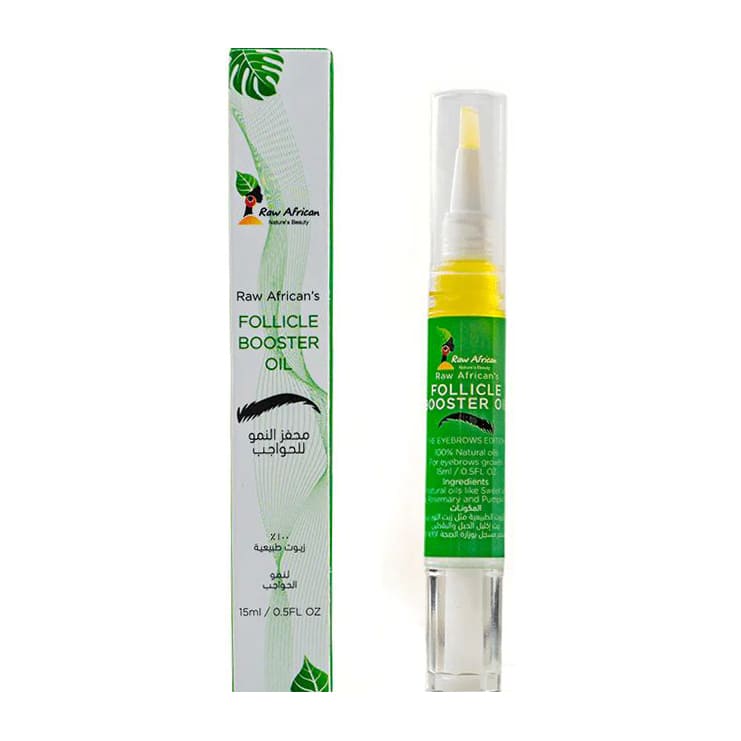 Raw African Follicle Booster Oil The Eyebrows Edition - 15ml - Bloom Pharmacy