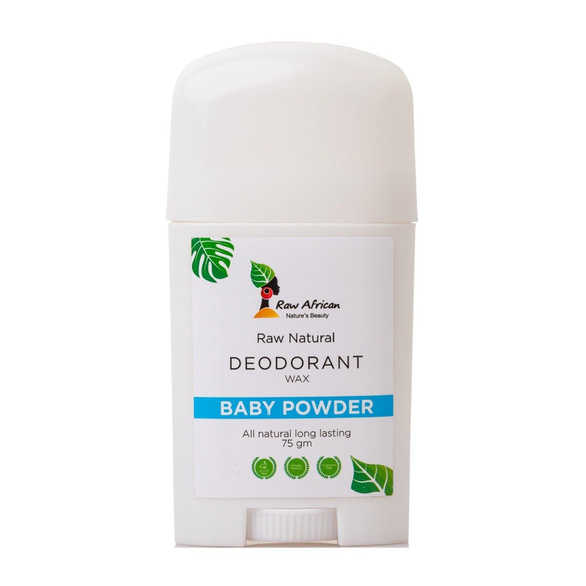 Raw African Raw Natural Deodorant Wax 75gm - Bloom Pharmacy