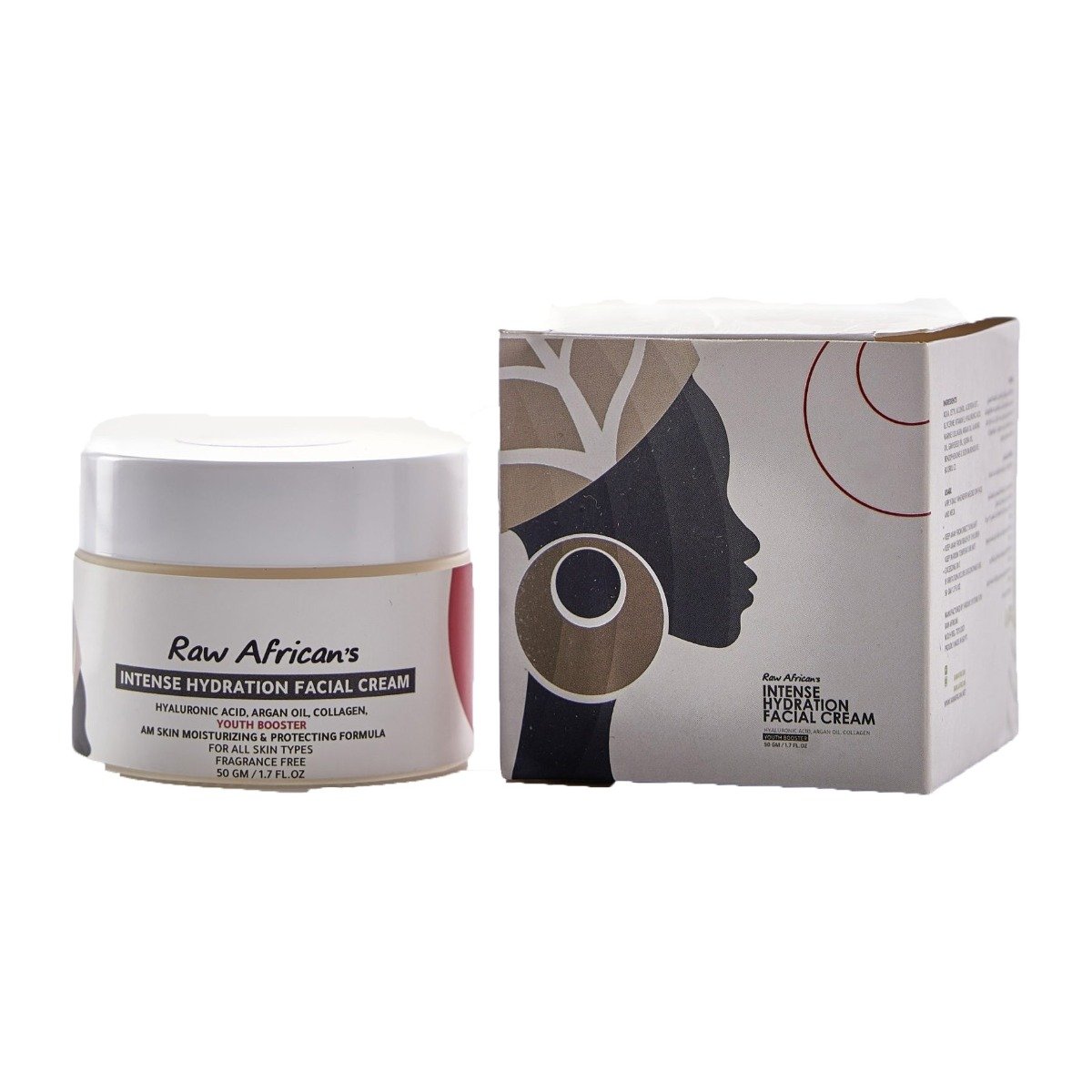 Raw African Youth Booster Intense Hydration Facial Cream – 50gm - Bloom Pharmacy