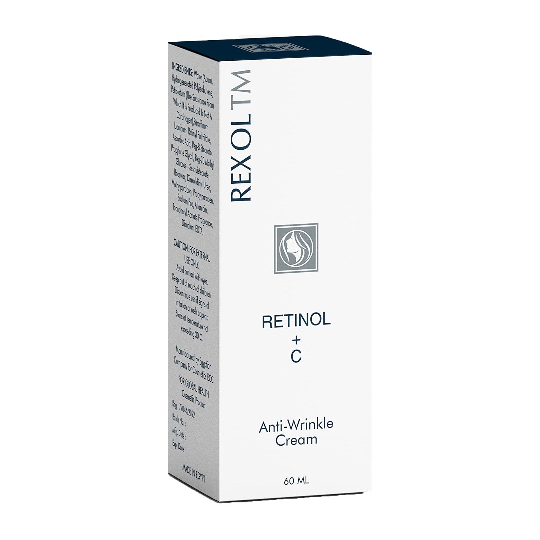 Rexol TM Retinol + C Anti-Wrinkle Cream – 60ml - Bloom Pharmacy