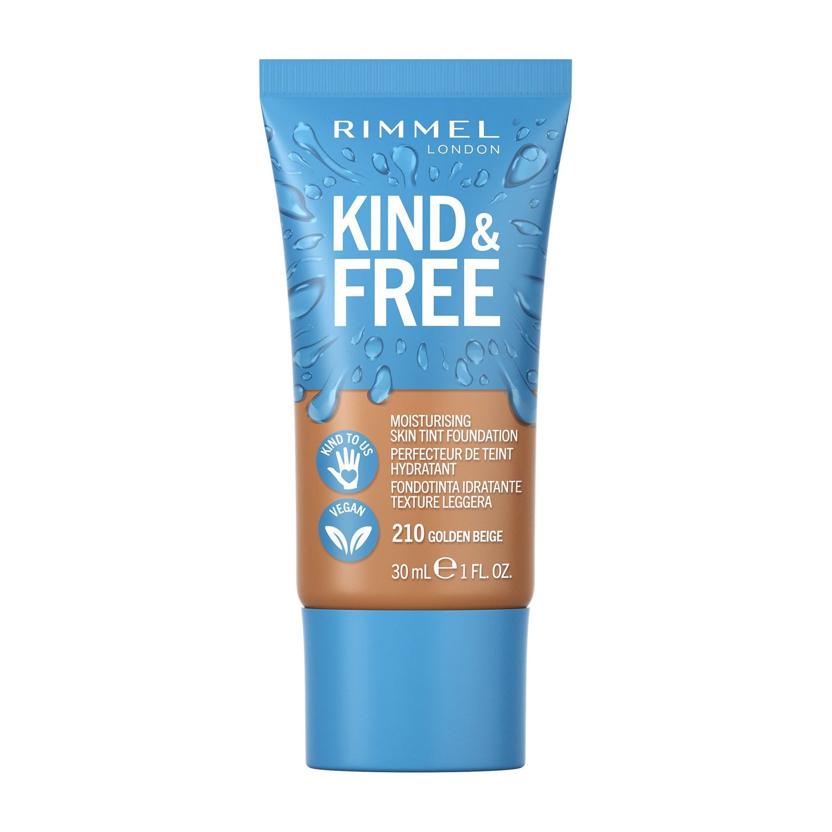 Rimmel Kind & Free Moisturising Skin Tint Foundation 30ml - Bloom Pharmacy