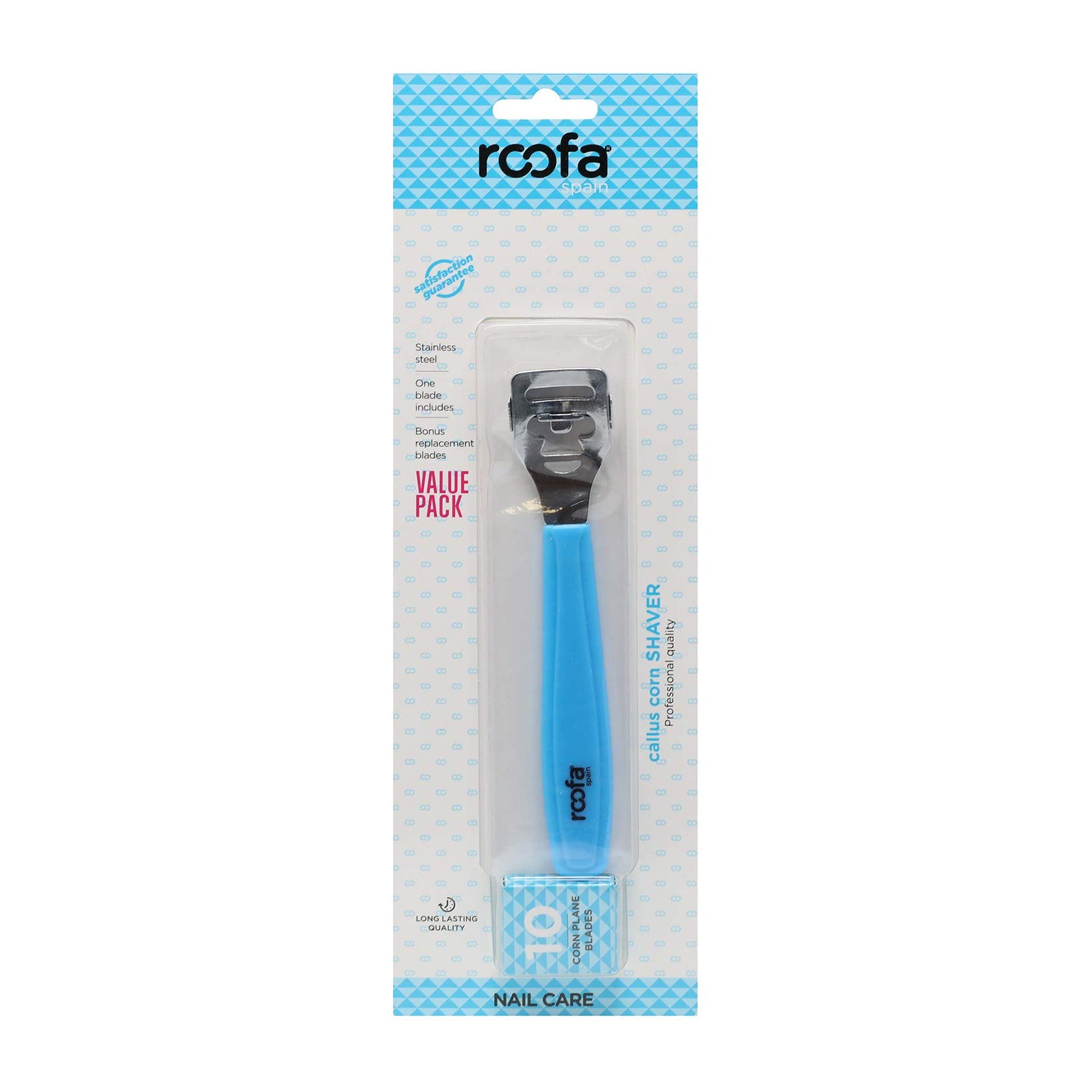 Roofa Spain Callus Corn Shaver With 10 Corn Blades – 029FC - Bloom Pharmacy