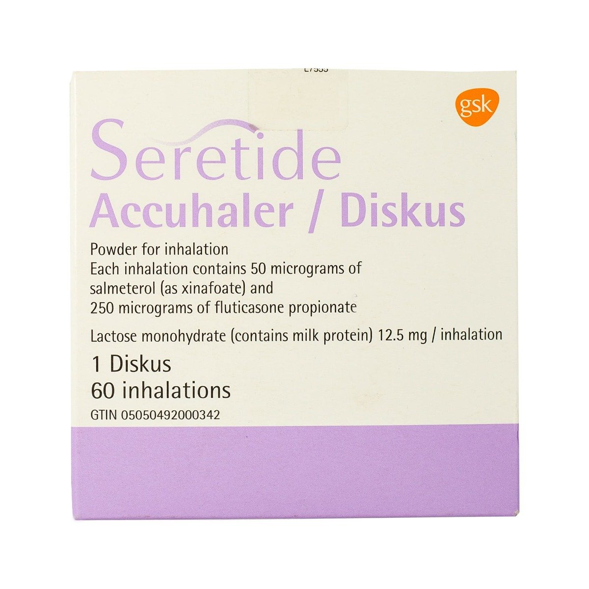 Seretide Diskus 50 mcg-250 mcg - 60 Inhalations - Bloom Pharmacy