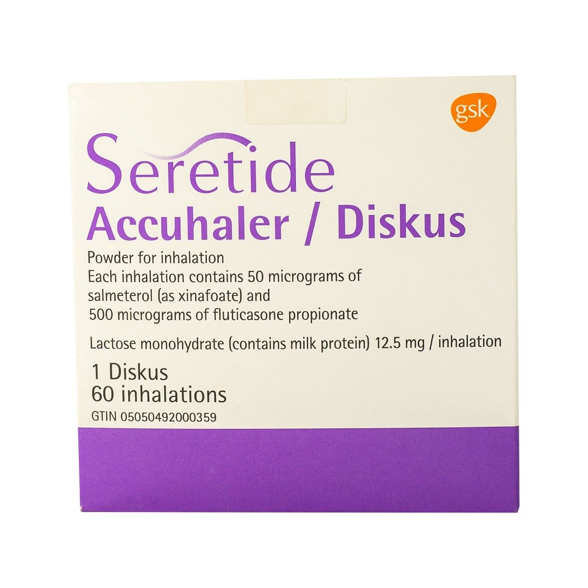 Seretide Diskus 50 mg/500 mcg - 60 Inhalations | Bloom Pharmacy