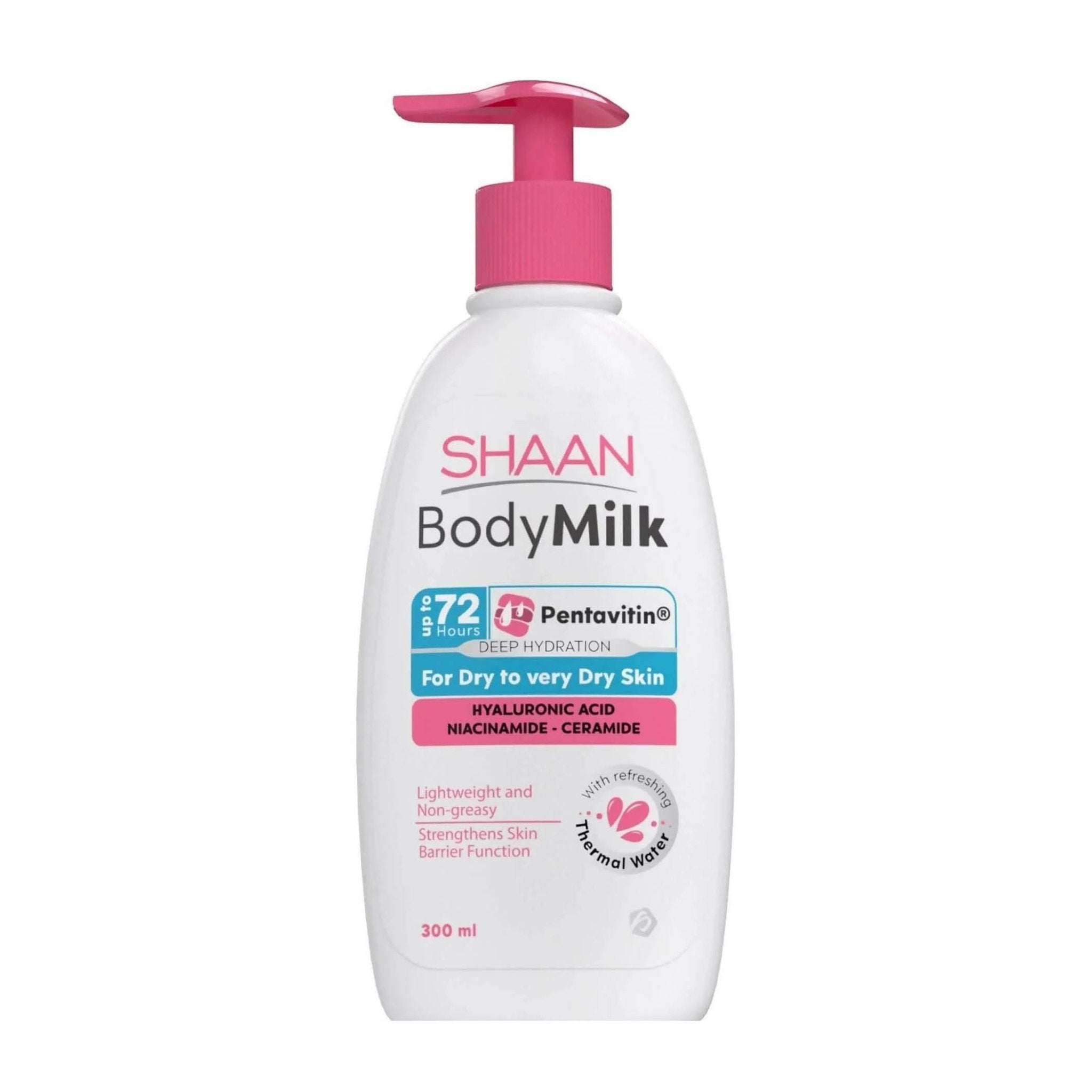 Shaan Body Milk Lotion For Dry to Very Dry Skin – 300ml - Bloom Pharmacy