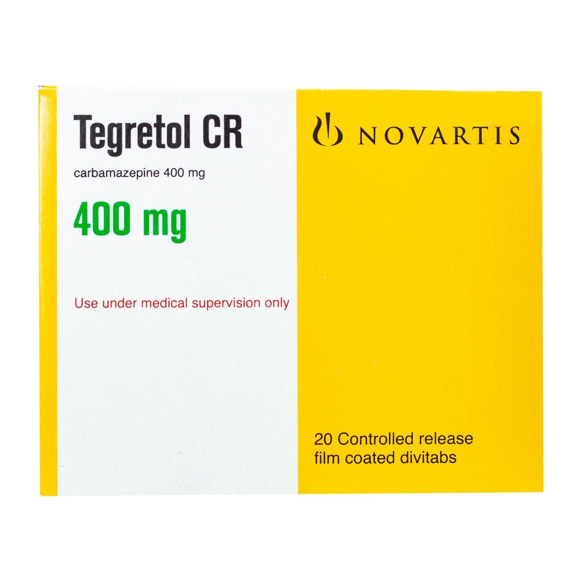 Tegretol CR 400 mg - 20 Tablets - Bloom Pharmacy