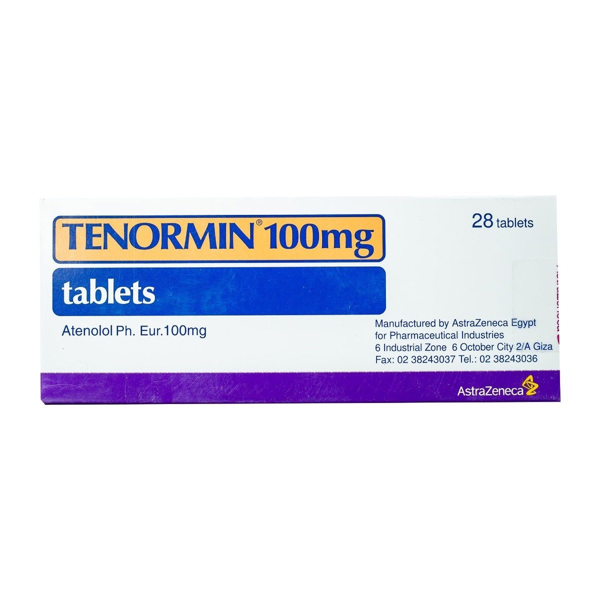 Tenormin 100 mg - 28 Tablets - Bloom Pharmacy