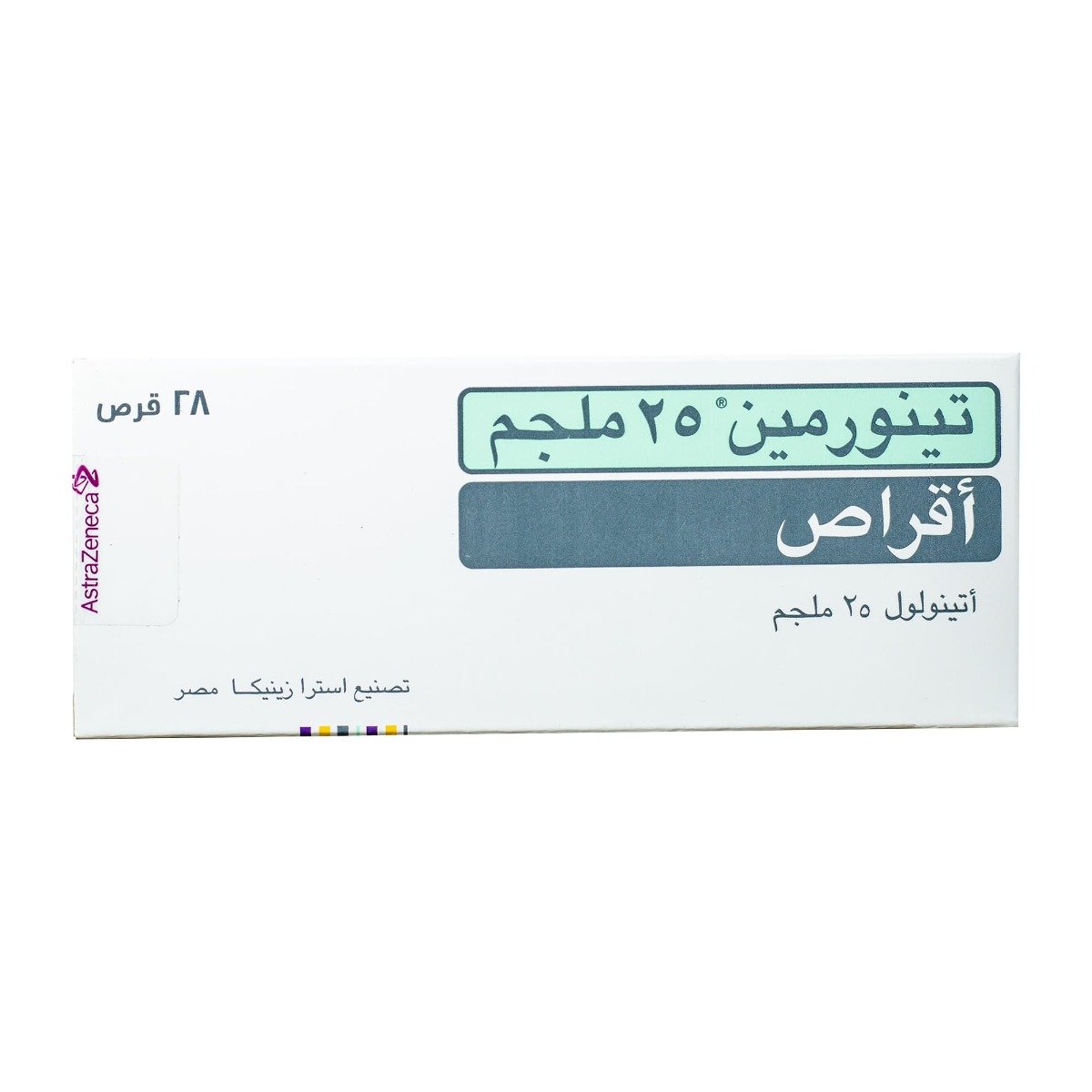 Tenormin 25 mg - 28 Tablets - Bloom Pharmacy