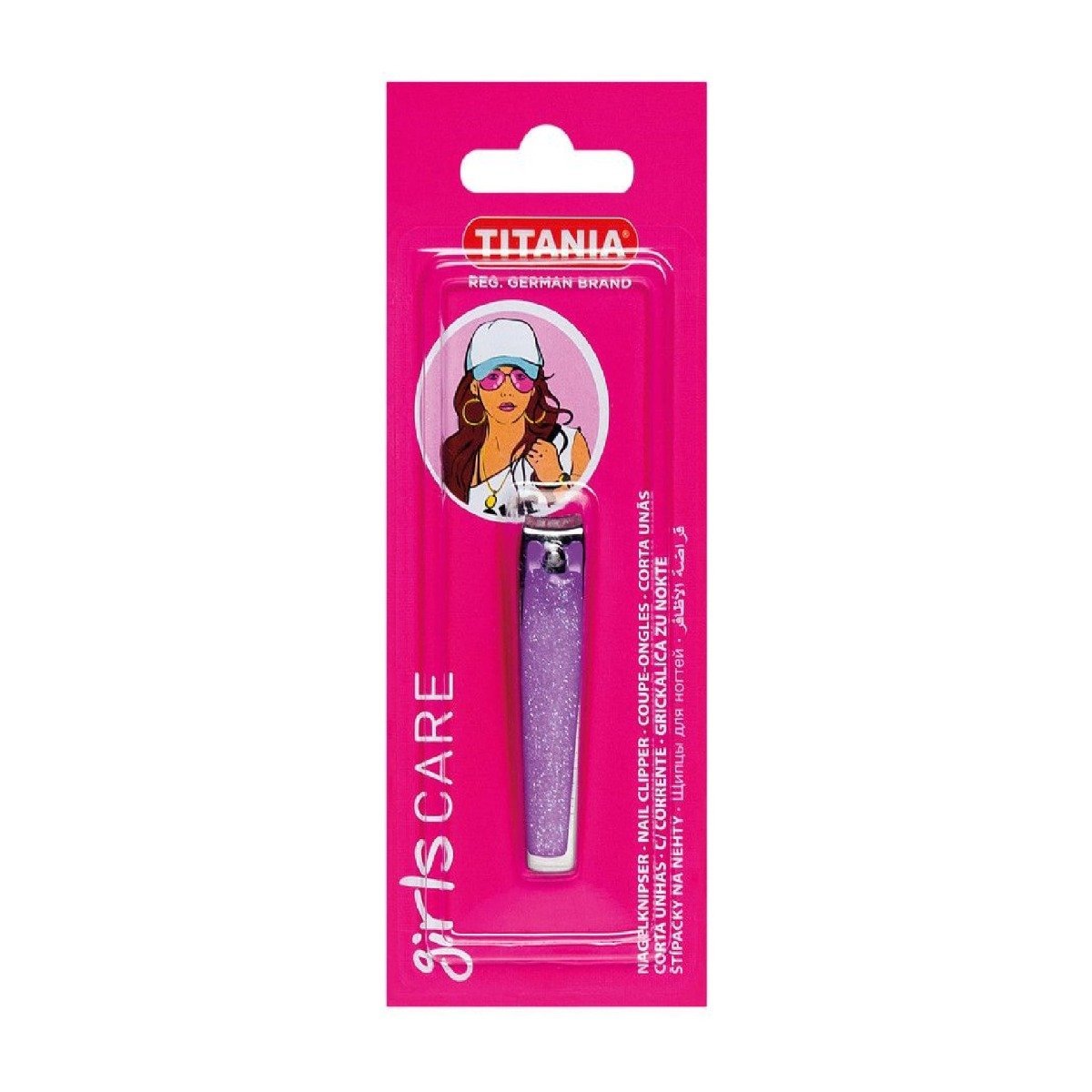 Titania Girls Care Nail Clipper - 1052-9Li - Bloom Pharmacy