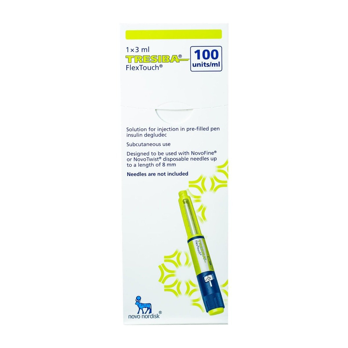 Tresiba 3 ml 100 IU-ml - 1 Prefilled Pen - Bloom Pharmacy