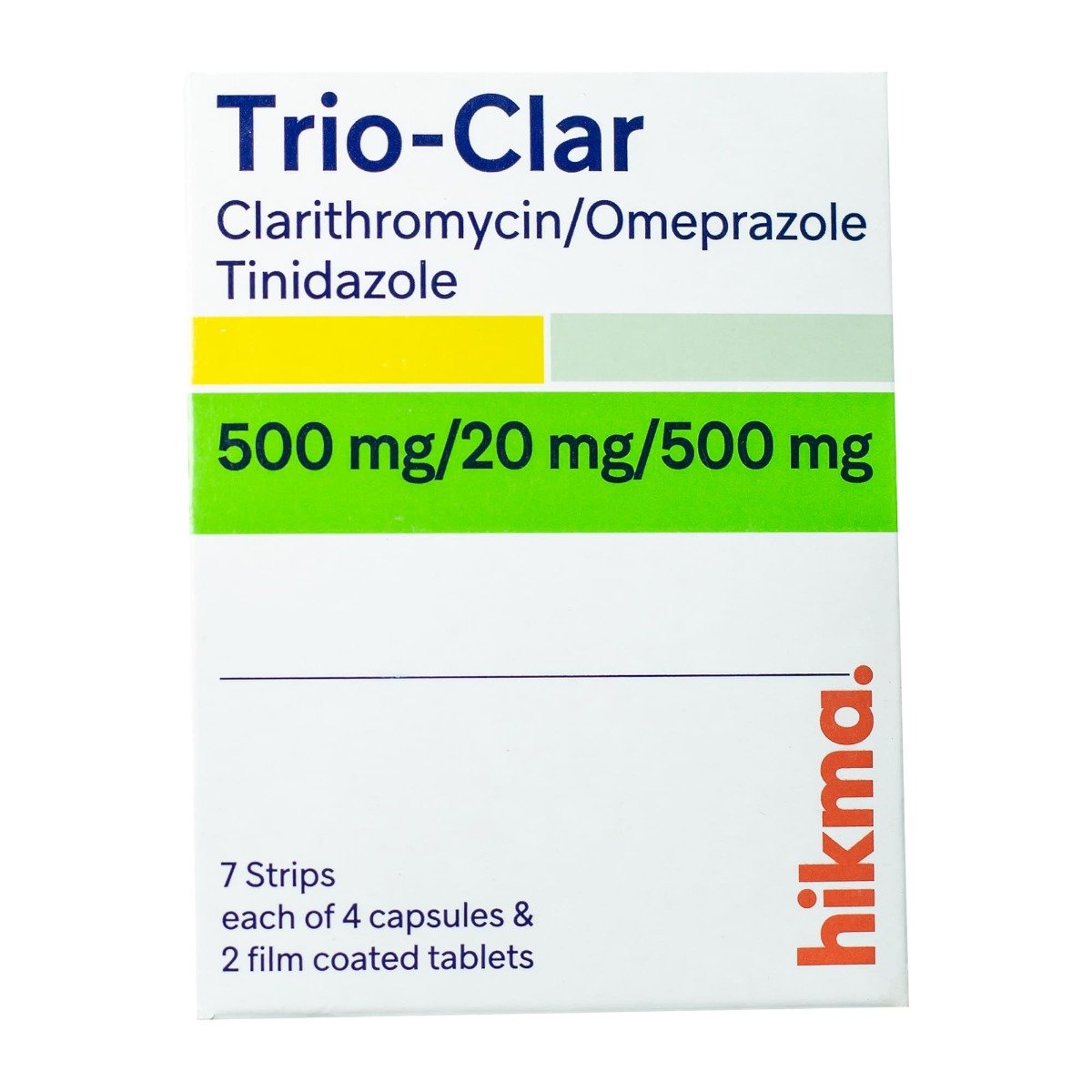 Trio Clar - 42 Capsules - Bloom Pharmacy