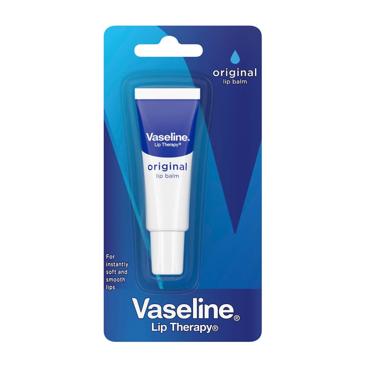 Vaseline Lip Therapy Original Lip Balm - 10gm | Bloom Pharmacy