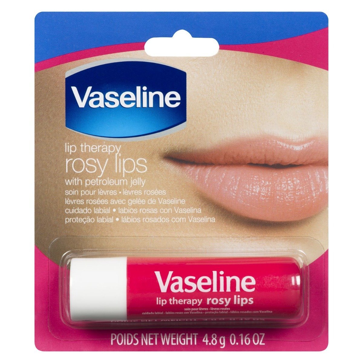 Vaseline Lip Therapy Rosy Lips Stick - 4.8gm - Bloom Pharmacy