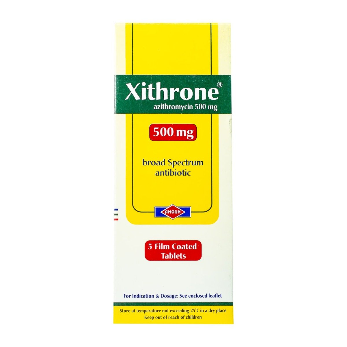 Xithrone 500 mg - 5 Tablets - Bloom Pharmacy